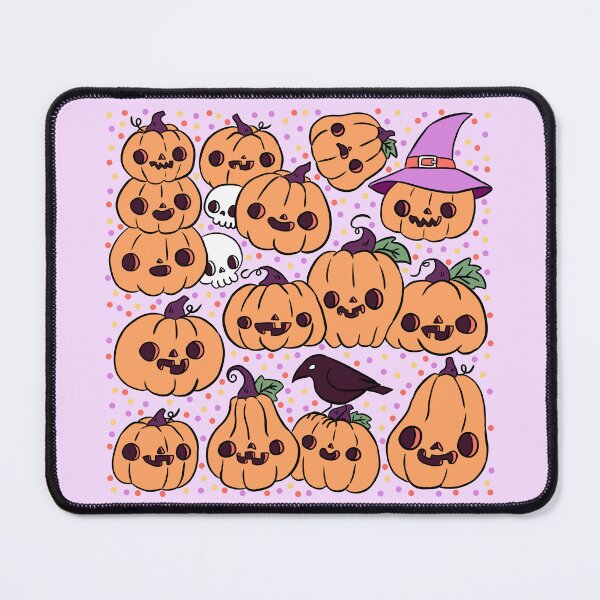 Item preview, Cute Halloween Pumpkin pattern  designed and sold by Yarafantasyart.
