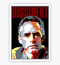 Dissident. Pour Jordan Peterson Fan Sticker