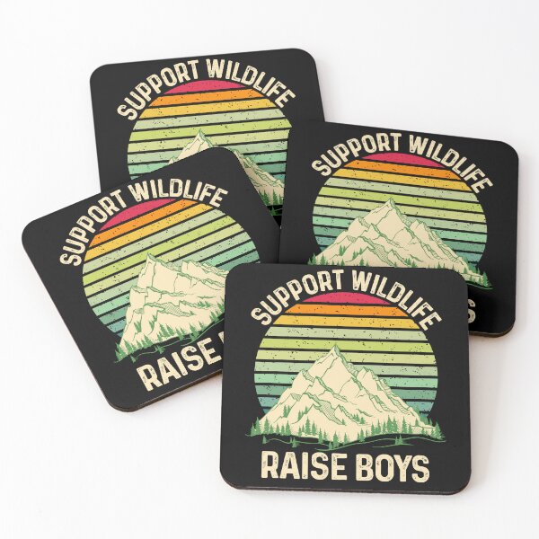 Item preview, Support Wildlife Raise Boys  designed and sold by Bigfoot T-Shirt Co..