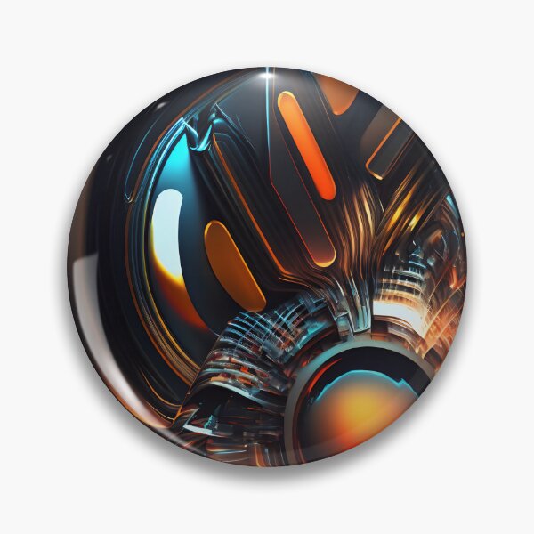 Item preview, abstract cyberpunk technology designed and sold by R&B Art and design.