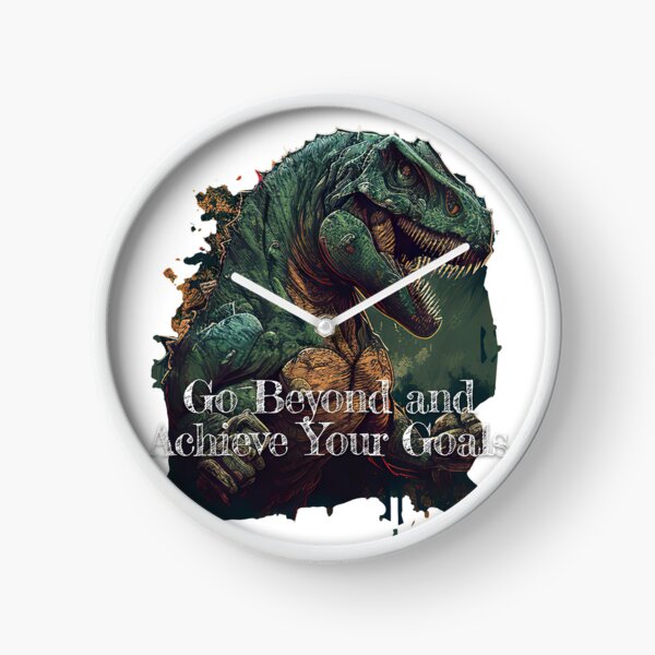Item preview, Go Beyond and Achieve Your GoalsDesignBodybuilding Fitness Gym Workout Exercise Merch Print Design designed and sold by tengamerx.