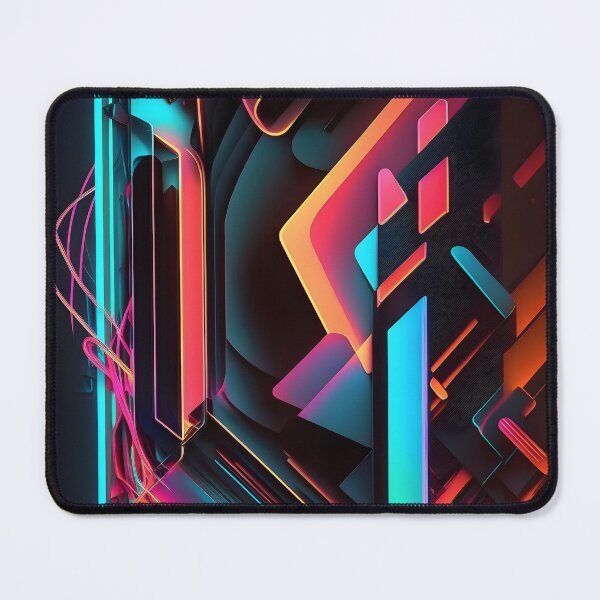 Item preview, abstract neon pattern designed and sold by R&B Art and design.