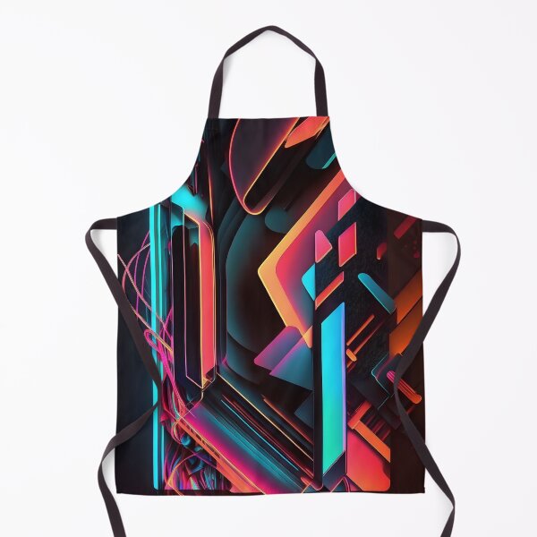 Item preview, abstract neon pattern designed and sold by R&B Art and design.