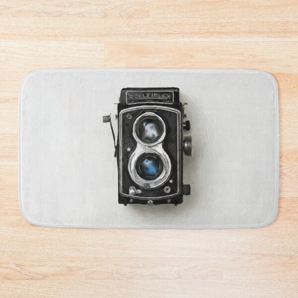 Item preview, Roliflex TLR camera. Image made from only triangles. designed and sold by janesg.