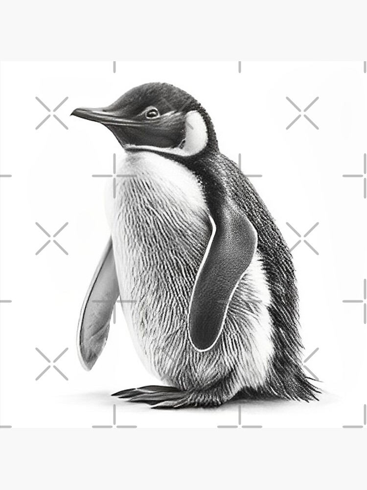 Premium Vector | Hand drawing penguin in doodle style