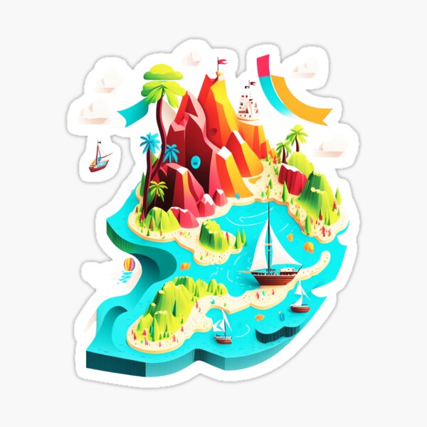 Islands Tees Sticker