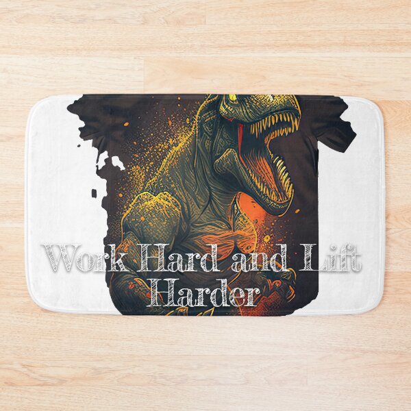 Item preview, XWork Hard and Lift HarderDesignBodybuilding Fitness Gym Workout Exercise Merch Print Design designed and sold by tengamerx.