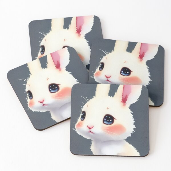 Item preview, Cute little bunny sitting and waiting for you designed and sold by Girly-Universe.