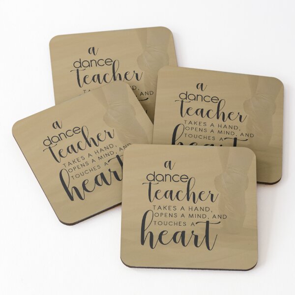 Item preview, A dance teacher takes a hand opens a mind and touches a heart designed and sold by della95.