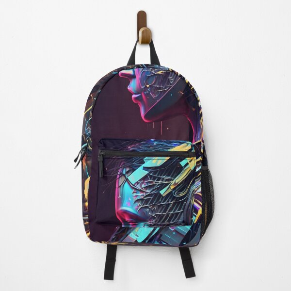 Item preview, cyberpunk robot- abstract designed and sold by R&B Art and design.