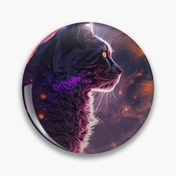 Item preview, Nighttime Planet Cat designed and sold by FireScreen.