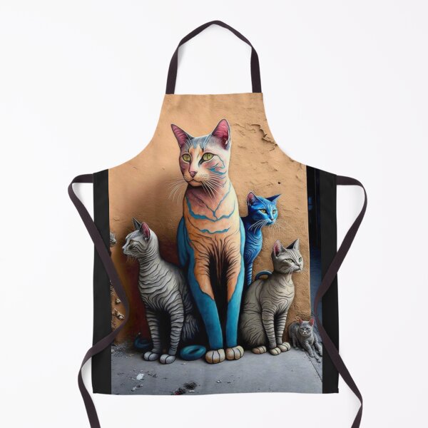 Artikelvorschau, Sensation Street Art G-M-Designs Katzen in Wandnische entworfen und verkauft von G-M-Designs.