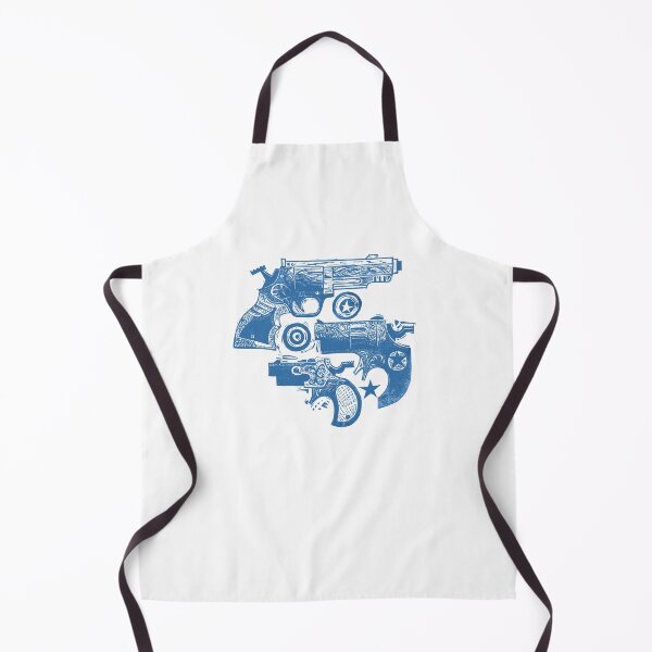 Item preview, Three Blue Guns and a Target. designed and sold by KJMilner.