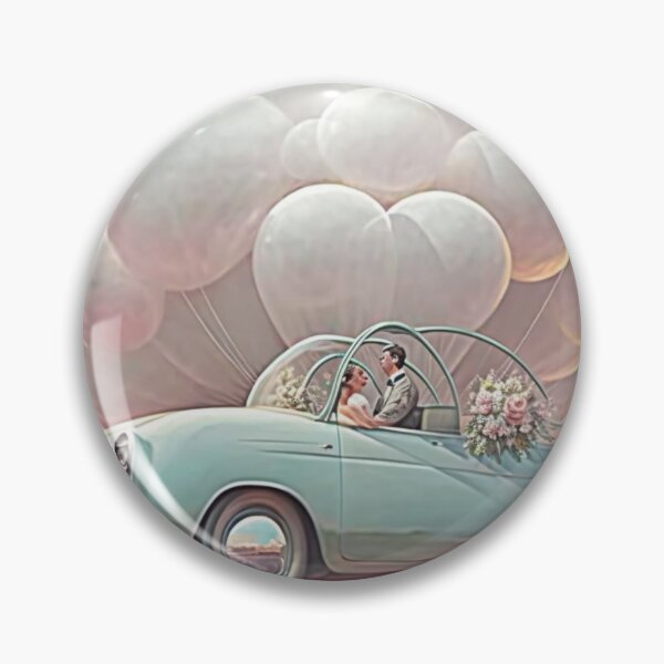 Item preview, Design of a Flying Wedding Carriage with Balloons designed and sold by zzibel.