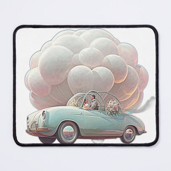 Item preview, Design of a Flying Wedding Carriage with Balloons designed and sold by zzibel.