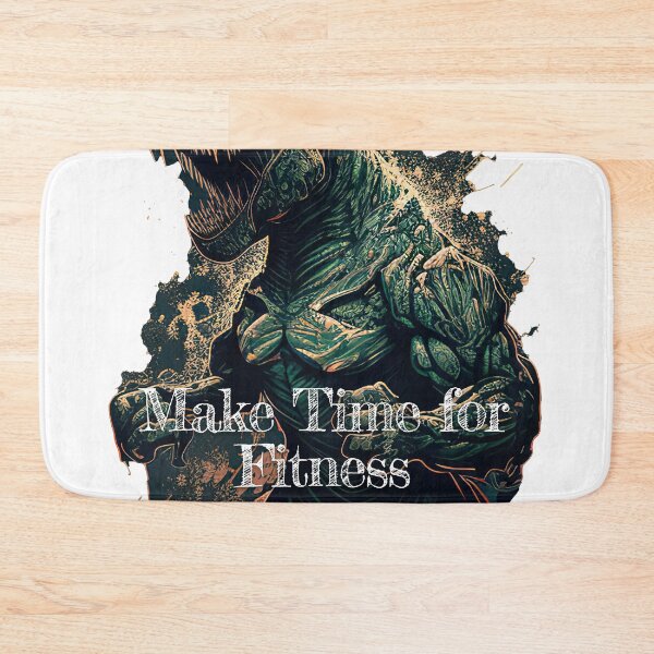 Item preview, Make Time for FitnessDesignBodybuilding Fitness Gym Workout Exercise Merch Print Design designed and sold by tengamerx.