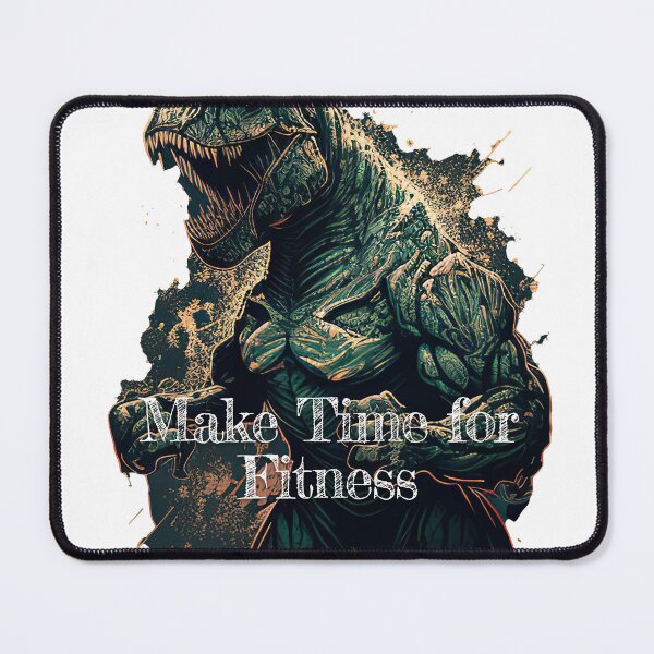 Item preview, Make Time for FitnessDesignBodybuilding Fitness Gym Workout Exercise Merch Print Design designed and sold by tengamerx.