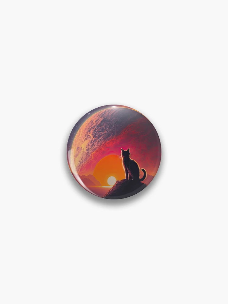 Thumbnail 1 von 3, Button, Future Cat on Mars designt und verkauft von FireScreen.