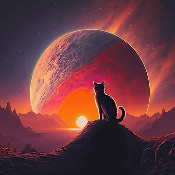 Vorschaubild zum Design Future Cat on Mars von FireScreen