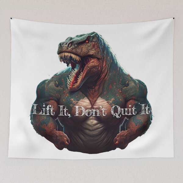 Item preview, Lift It, Don't Quit ItDesignBodybuilding Fitness Gym Workout Exercise Merch Print Design designed and sold by tengamerx.