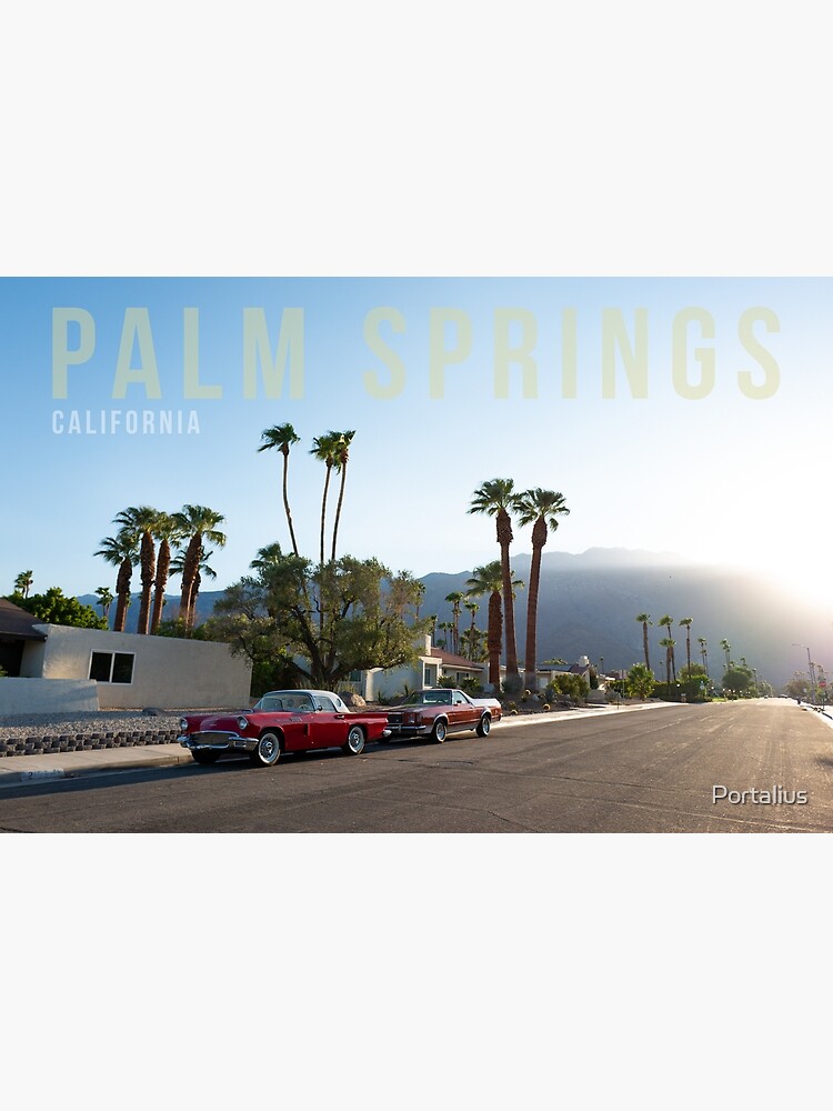 Thumbnail 3 von 3, Poster, Palm Springs California designt und verkauft von Portalius.