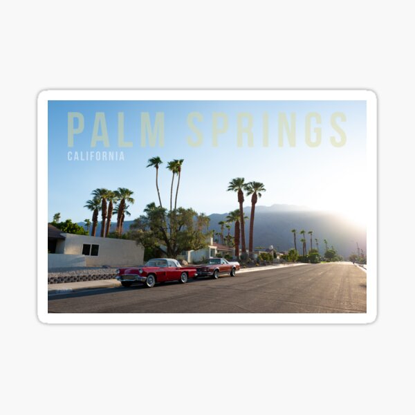 Palm Springs California Sticker