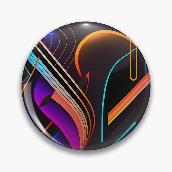 Item preview, abstract neon- simple pattern designed and sold by R&B Art and design.