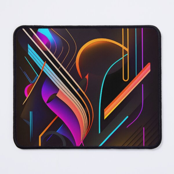 Item preview, abstract neon- simple pattern designed and sold by R&B Art and design.