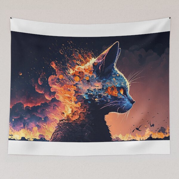 Item preview, Reincarnated Magic Cat designed and sold by FireScreen.