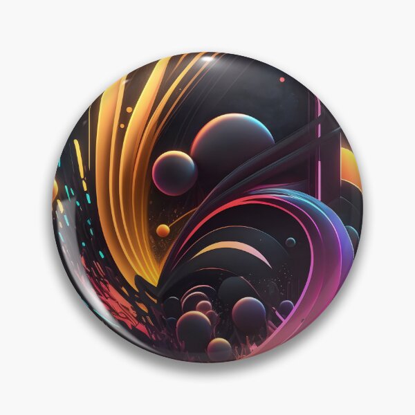 Item preview, abstract neon art- infinity designed and sold by R&B Art and design.