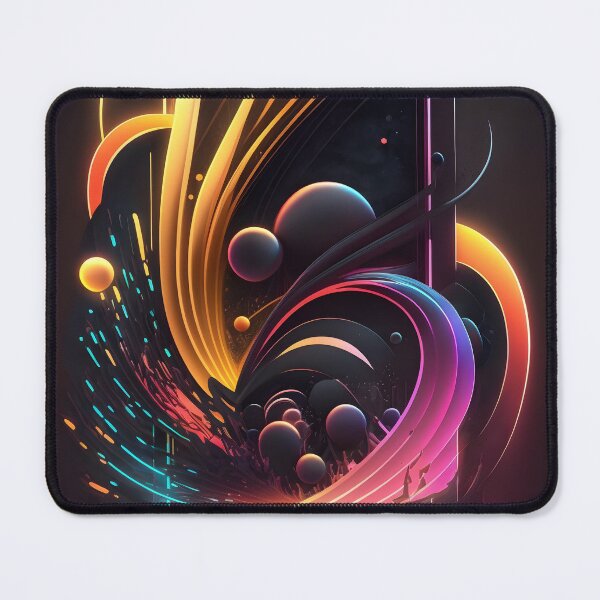 Item preview, abstract neon art- infinity designed and sold by R&B Art and design.