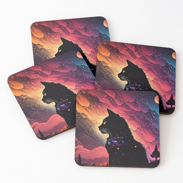 Artikelvorschau, Cosmic Night Cat entworfen und verkauft von FireScreen.