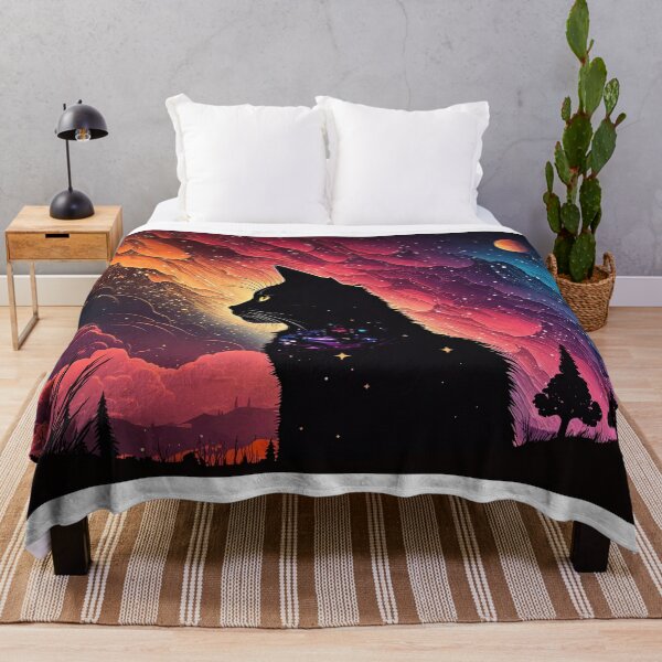 Item preview, Cosmic Night Cat designed and sold by FireScreen.