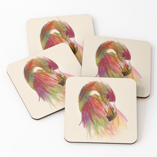 Item preview, flamingo painting  designed and sold by mark ashkenazi.