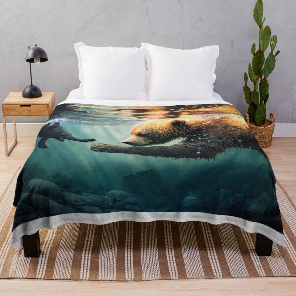 Item preview, Bear in the River designed and sold by FireScreen.