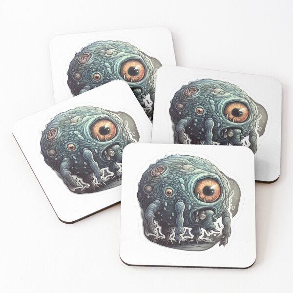Item preview, Atychiphobia Cute Monster With a Big Eye in The Middle if His Head  designed and sold by MrBadDream.