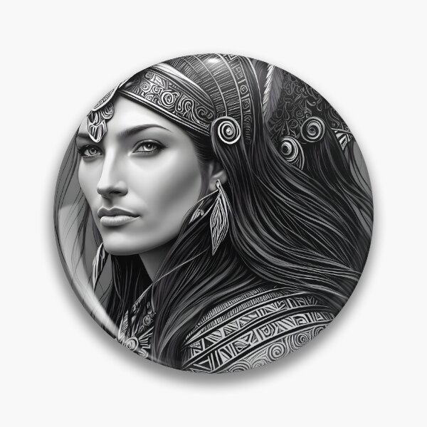 Item preview, Aztec War Goddess designed and sold by magikman65.