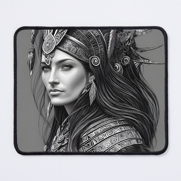 Item preview, Aztec War Goddess designed and sold by magikman65.