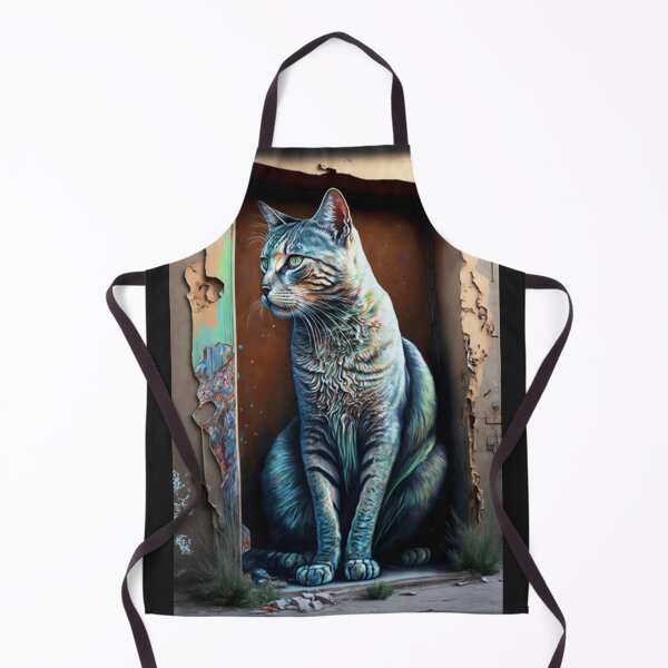 Artikelvorschau, Sensation Street Art G-M-Designs Katzen in Wandnische entworfen und verkauft von G-M-Designs.