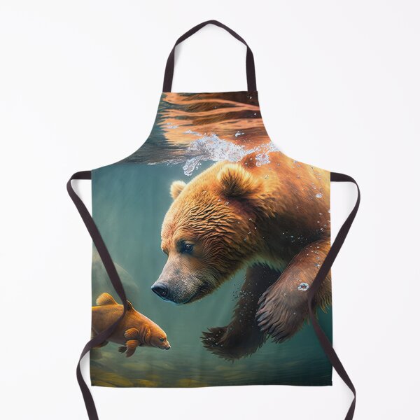 Item preview, Fishing Bear in the River designed and sold by FireScreen.