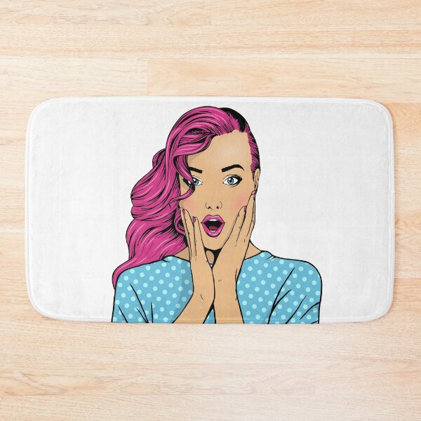 Item preview, Gasp! Shocked Woman designed and sold by KatsCanvas.