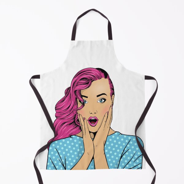 Item preview, Gasp! Shocked Woman designed and sold by KatsCanvas.