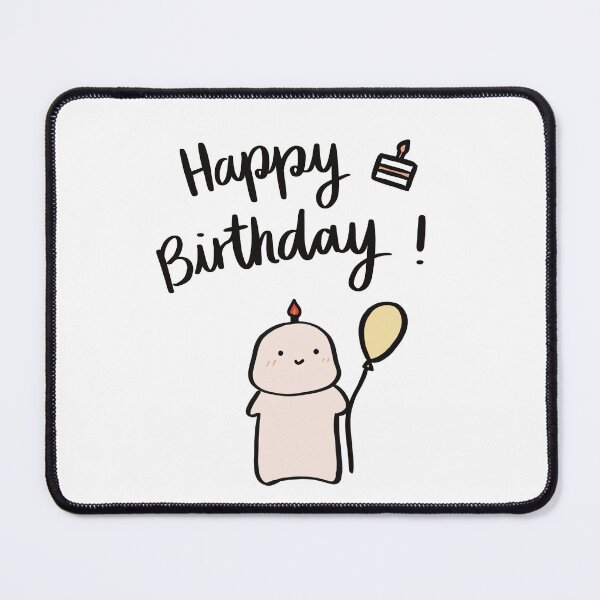Item preview, Happy birthday kawaii candle designed and sold by Studio aiai .