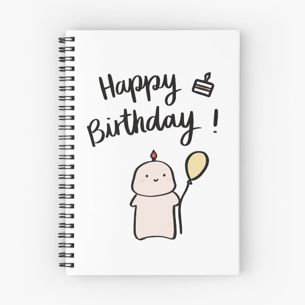 Item preview, Happy birthday kawaii candle designed and sold by Studio aiai .
