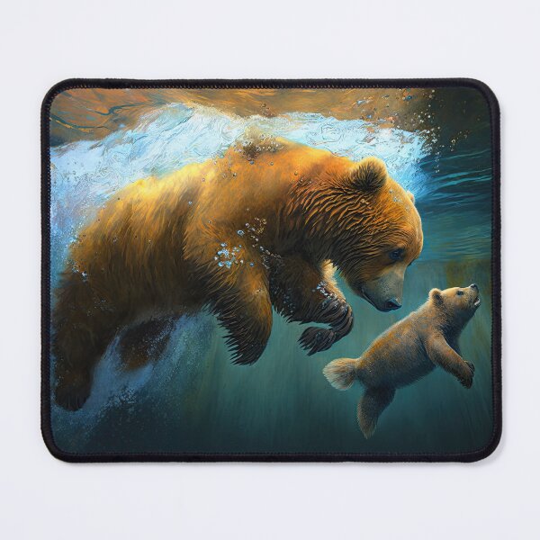 Item preview, Mama Bear's Swimming Lessons designed and sold by FireScreen.