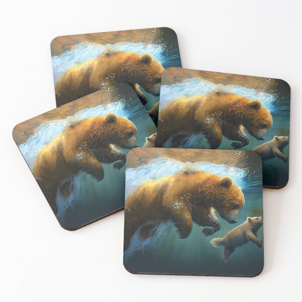 Item preview, Mama Bear's Swimming Lessons designed and sold by FireScreen.
