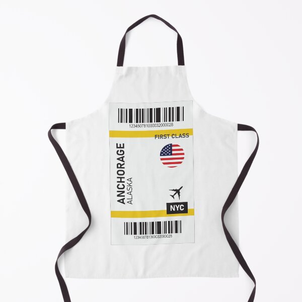 Item preview, anchorage plane ticket designed and sold by Mqyou.