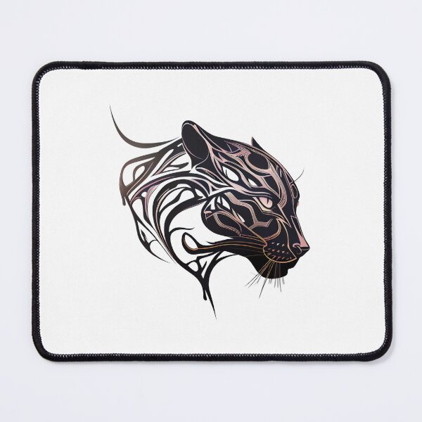 Item preview, Black Tribal Panther designed and sold by ShadowAndSlate.