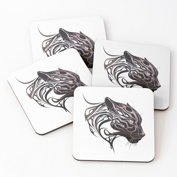 Item preview, Black Tribal Panther designed and sold by ShadowAndSlate.