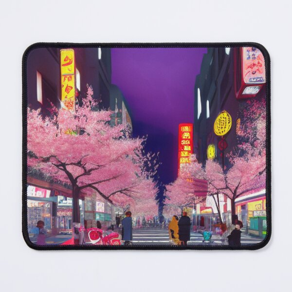Item preview, Blossom and Bright Lights: A Tokyo Street View designed and sold by bloosoms.